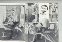 Peek-A-Boo V1 #2 Health Knowledge Inc Long Legs Leggy 1966 Vintage Pinup Magazine 72pgs Stockings Nylons Lingerie M20108