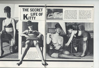 Peek-A-Boo V1 #2 Health Knowledge Inc Long Legs Leggy 1966 Vintage Pinup Magazine 72pgs Stockings Nylons Lingerie M20108