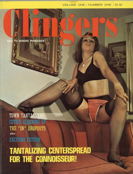 Clingers V1#1 RNS Publishing 1968 Elmer Batters 72pgs Leggy Stockings M20112