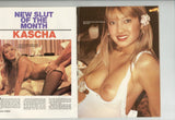 Adult Cinema 1989 Kascha 7p Kandy Evans 100pgs Leslie Tange M20127