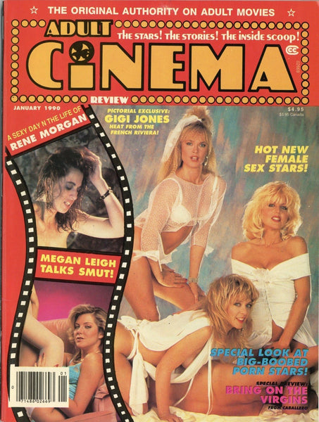 Adult Cinema 1990 Gigi Jones 12p Trinity Lorens 100pgs Tracey Adams M20130