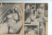 Mans Delight 1976 Vintage Porn Magazine 84pg Hairy Women Beaver M20144