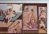 Orgy V1 #1 Sexploitation Graphic Novel 1969 Calga Pendulum 72pg Ed Wood? Psychedelic Hippie Porn Franz Von Bayros M20231