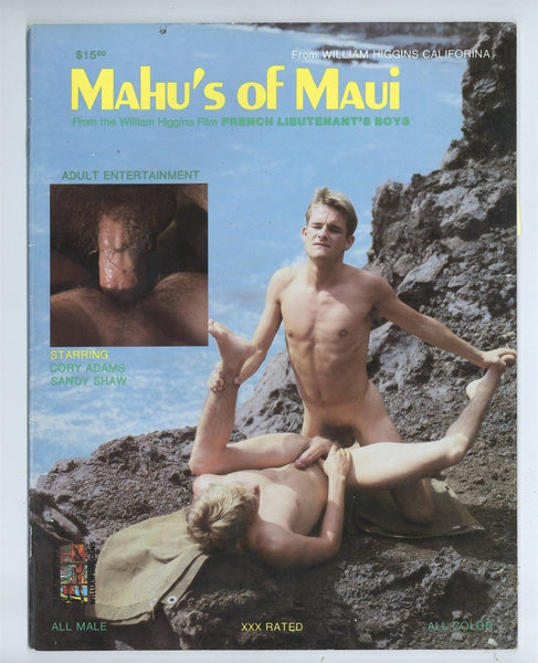 Mahu's Of Maui Phillip Andre, William Higgins Cory Adams 1984 Laguna Pacific Gay Magazine 48pgs M23046