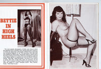 Bettie Page 1976 Vintage Eros Goldstripe 60pg All Bettie M20401