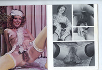 Cocksure Teasers 1976 Vintage Parliament Solo Females 56pg Hairy Women Masturbating M20402