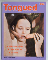 Tongued 1977 Vintage Hard Sex BDSM 48pg Tutor Magazine Porn M20432