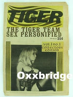 Al Goldstein TIGER #1 Underground Sexploitation VINTAGE BDSM Sex Newspaper TV