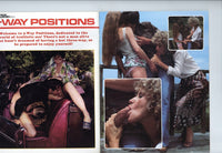 Connoisseur 3-Way Positions 1979 Beautiful Women 36pg Hard Sex M20479