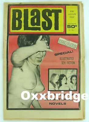 BLAST#1 Albuc Publishing BIZARRE SEXPLOITATION Vintage Underground PORNZINE BDSM