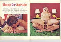 Film-Mag Combo Set 1970s Hippie Porn Magazine 64pg Hairy Women M20630