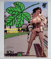 Bon Vivant #25 Splendid Leggy Brunette 1980 Sunday's Flasher 40pg Periodicals Unlimited Hairy M20853