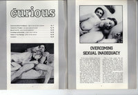Curious V1#1 Hippie Sex Magazine 1976 Marquis Press 64pg Hairy Women Group Porn M20858