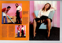 Sex Slave 1981 Assertive Hairy Classy Woman 36pg Swedish Erotica Vintage Femdom Porno Magazine M20863