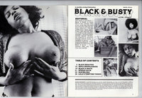 Black & Busty V1#1 Blaxploitation Big Boobs Porn 1979 Jennifer Jordan 48pg Large Breasts Ebony Girls M20895
