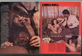 China Doll V1#1 Quality Porn Magazine 1980 Asian Disco Queen 36pg Marquis Press Interracial Sex BBC M20920