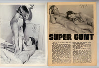 Blow Job 1975 Vintage Porno Magazine 60pg Hard Sex Porn Hairy Women M21006