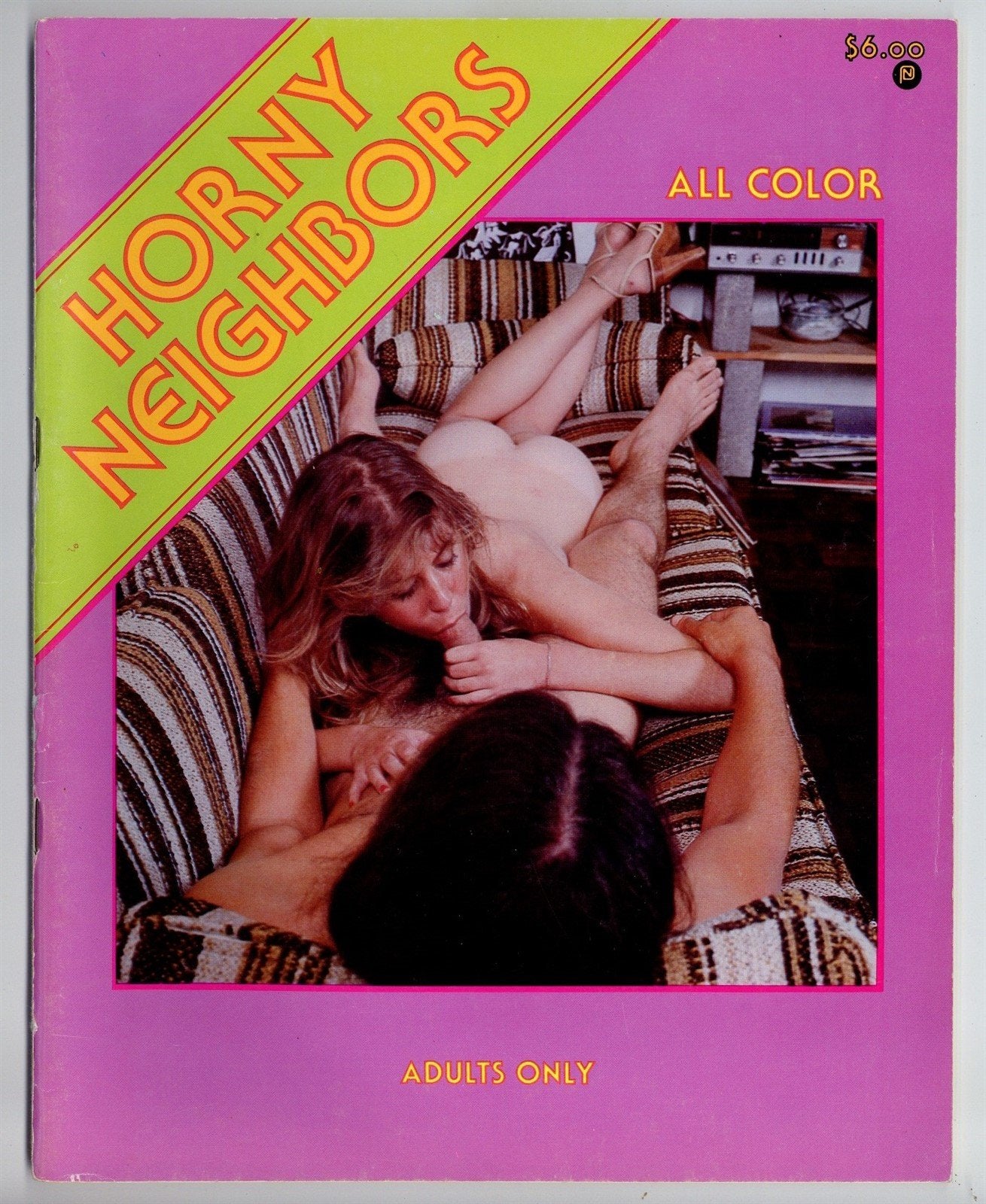 Tawny Pearl 1978 All Tawny 40pg Horny Neighbors V1#1 Parliament Vintage Porn  M21009