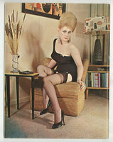 Satana 1963 Selbee Stockings Heels 72pg Long Legs Nylons Black Silk M10396