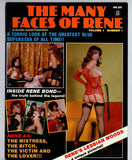 Rene Bond 1981 The Many Faces Of Rene V1 #1 Vintage BDSM Bitchcraft Photos 48pg Jennifer Jordan M21035