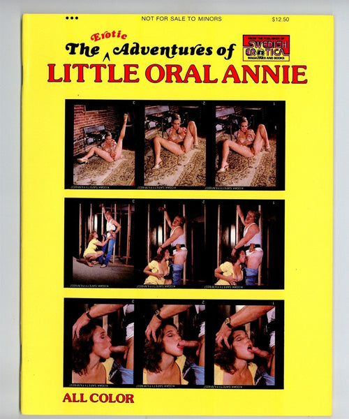 Andrea Parducci 1980 The Erotic Adventures Of Little Oral Annie 32pg Swedish Erotica M21049