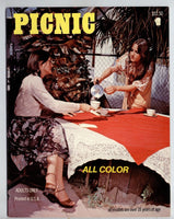 Brunette Picnic 1978 Shirley Richards & Ann Reynolds FMF Knockout Publishing 32pg All Color Outdoor Group Sex M21060