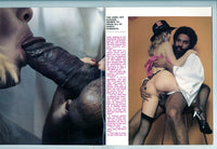 Blaxploitation Porn 1978 Quality Interracial Magazine 36pg Swedish Erotica 36pg Hard Rock M21083