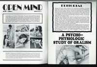 Tina Russel w/Real Life Cuckold Husband 23p Open Mind: Psycho Physiological Study of Oralism 1973 Parliament Eros 48pg M21103