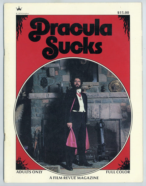 Dracula Sucks 1979 Dolphin Keefe Hamilton 40pg Jamie Gillis Seka 20553 Oxxbridgegalleries
