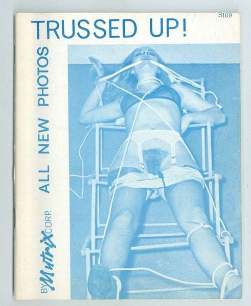 Trussed Up 1960 Mutrix Corp Early Rope Captive Bondage BDSM 44pg M21109