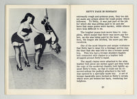 Betty Page In Bondage Vintage 1970s BDSM All Betty 64pg M21121