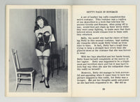 Betty Page In Bondage Vintage 1970s BDSM All Betty 64pg M21121