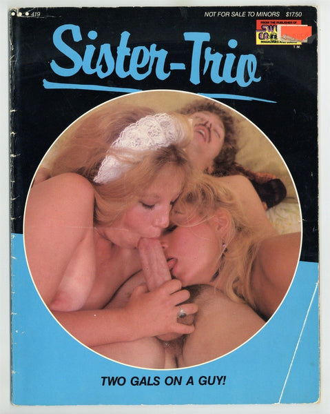 1984 - Swedish Erotica #419 Two Gals On A Guy 1984 Porn Stars 36pg M20577 â€“  oxxbridgegalleries