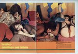 Ero 1970s All Color Magazines Psychedelic Erotica Hippies Interracial Group Sex 26pg M21166