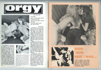 Orgy V3#2 Calga Pendulum 1971 Psychedelic Hippie Porn 72pg Ed Wood Jr? Group Sex M21178