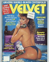 Velvet V10 #3 Nov 1986 Eton Pub Blondii Bee Keisha Amber Lynn Coleen Brennan Dick Rambone 100pg All Stars M21195