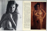 Rosalie Strauss 24p Roberta Pedon, Uschi Digard 1970 Golden State News Tit Man 48pg Vintage Big Boobs Magazine M21213