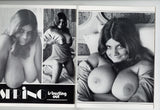 Rosalie Strauss 24p Roberta Pedon, Uschi Digard 1970 Golden State News Tit Man 48pg Vintage Big Boobs Magazine M21213