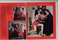 Trois 1982 Swedish Erotica 36pg All Color Threesome 2 Stunning Brunettes FFM M21243