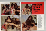 Trois 1982 Swedish Erotica 36pg All Color Threesome 2 Stunning Brunettes FFM M21243