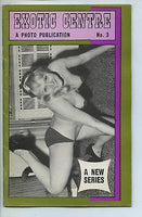 EXOTIC CENTRE #3  Photo Magazine 1960 Nude Pin Up Female Models Stockings Nylons