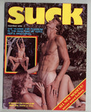 Suck #1 Vintage 1979 Hard Sex Athletic Blonde Outdoors 48pg M21251
