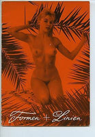 FORMEN UND LINIEN German Vintage Pin-Up Nude Female Adult Magazine Large Breasts