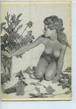 FORMEN UND LINIEN German Vintage Pin-Up Nude Female Adult Magazine Large Breasts