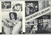 Horny Housewives V6 #1 Eros Goldstripe Satyr 1975 Vintage Adult Magazine 56pg M21337