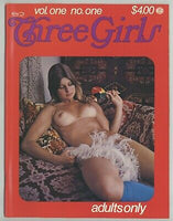 Three Girls #1 Karen Foster 1974 Stunning Women 64pg All Gorgeous Females M5624