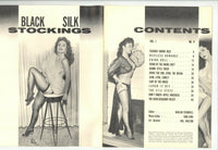 Black Silk Stockings 1959 Elmer Batters 44pg Nylons Long Legs High Heels M10381
