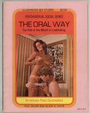 The Oral Way 1973 Illustrated Sex Studies 48pg Vintage Hippie Sex M21329