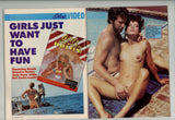 Bunny Bleu 9p Athena Starr 18p John Holmes Cinema Blue Jan 1985 Porn Stars 100pg M21334