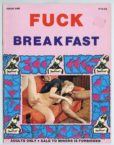 Serena Fuck Breakfast #1 Psychedelic Porn 1981 Golden State New 36pg Interracial Hard Sex Underground Comix Art M21369